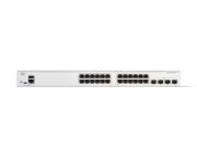 Image de Cisco Catalyst 1200-24T-4G Smart, 24 Port GE, 4x1GE SFP, Limited Lifetime Protection Switch - Blanc (C1200-24T-4G)