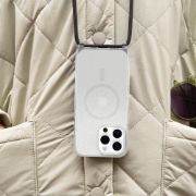 Image de OtterBox React Series Necklace MagSafe pour iPhone 15 Pro Max, Stardust (Clear Glitter) - Transparent (77-93589)