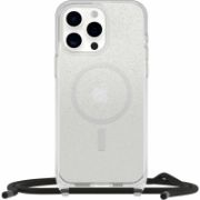 Image de OtterBox React Series Necklace MagSafe pour iPhone 15 Pro Max, Stardust (Clear Glitter) - Transparent (77-93589)