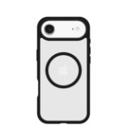 Image de OtterBox React MagSafe Series pour Apple iPhone Air, noir Crystal, transparente/noir - Noir,Transparent (77-98611)