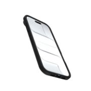 Image de OtterBox React MagSafe Series pour Apple iPhone Air, noir Crystal, transparente/noir - Noir,Transparent (77-98611)
