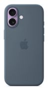 Image de Apple Coque en silicone avec MagSafe pour iPhone 17 - Bleu maritime (MGEW4ZM/A)