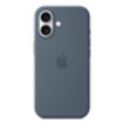 Image de Apple Coque en silicone avec MagSafe pour iPhone 17 - Bleu maritime (MGEW4ZM/A)