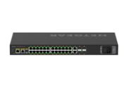 Image de NETGEAR commutateur réseau Géré L2/L3 Gigabit Ethernet (10/100/1000) Connexion Ethernet, supportant l'alimentation via ce port (PoE) 1U Noir (GSM4230P-100EUS)