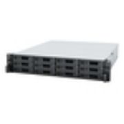 Image de Synology RackStation 12 x 3.5" / 2.5" SATA HDD / SSD, AMD Ryzen V1780B, 8 GB DDR4 ECC UDIMM, 10GbE Serveur de stockage de données - Noir,Gris (RS2423+)