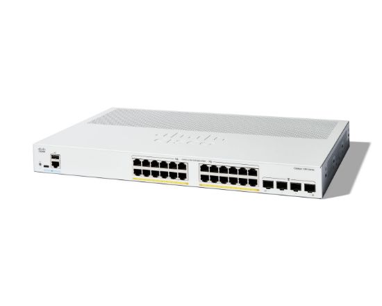 Image de Cisco Catalyst 1300 Switch - Gris (C1300-24P-4G)