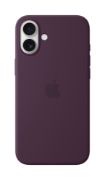 Image de Apple Coque en silicone avec MagSafe pour iPhone 16 Plus - Prune - Violet (MYYD3ZM/A)