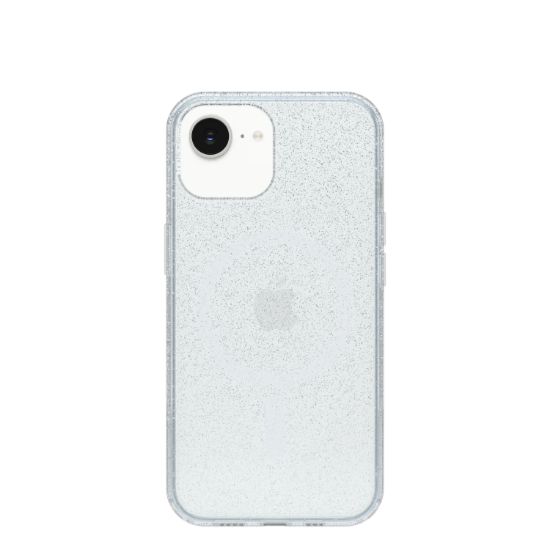 Image de OtterBox Symmetry Clear pour MagSafe Series pour Apple iPhone 17e/16e/15/14/13, Stardust - Transparent (77-98194)