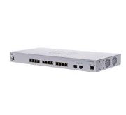 Image de Cisco CBS350 Switch - Noir,Gris (CBS350-12XT-EU-RF)