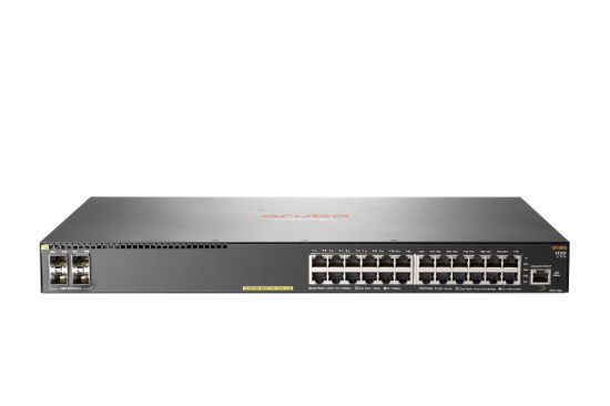 Image de HP E Aruba Networking 2930F 24G PoE+ 4SFP Switch - Gris (JL261A#ABB)