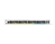 Image de Cisco Catalyst 1300-48MGP-4X Managed, 32 Port GE, 16 Port 2.5GE, PoE, 4x10GE SFP+, Limited Lifetime Protection Switch - Gris (C1300-48MGP-4X)