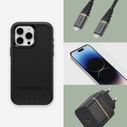 Image de OtterBox Defender Series pour iPhone 15 Pro Max, Black - Noir (77-92549)