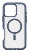 Image de OtterBox Defender Series XT Clear pour MagSafe pour Apple iPhone 16 Pro Max, Mountain Storm - Bleu,Transparent (77-96132)