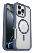 Image de OtterBox Defender Series XT Clear pour MagSafe pour Apple iPhone 16 Pro Max, Mountain Storm - Bleu,Transparent (77-96132)