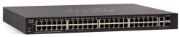 Image de Cisco 48x 10/100/1000 PoE+ ports with 375W power budget, 2x Gigabit copper/SFP combo ports, 4.82kg Switch - Noir (SG250-50P-K9-EU-RF)