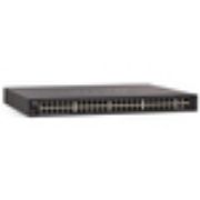 Image de Cisco 48x 10/100/1000 PoE+ ports with 375W power budget, 2x Gigabit copper/SFP combo ports, 4.82kg Switch - Noir (SG250-50P-K9-EU-RF)