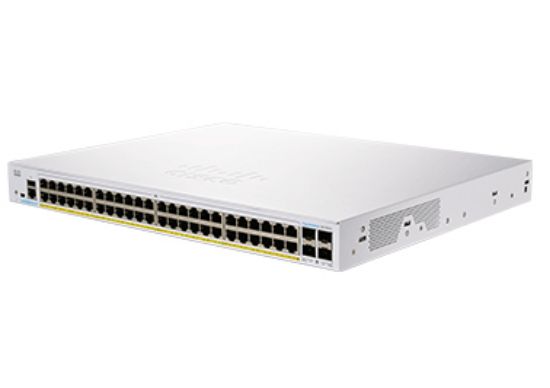 Image de Cisco CBS350-48FP-4X Switch - Argent (CBS350-48FP4XUK-RF)