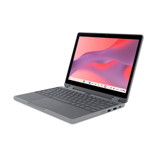 Image de Lenovo Chrome 500e 2in1 G5 M89 MediaTek Kompanio 540 Chromebook 31 cm (12.2") Écran tactile WUXGA 8 Go LPDDR5x-SDRAM 64 Go UFS Wi-Fi 6E (802.11ax) ChromeOS Anglais Gris (83TA000AMH)