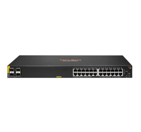 Image de HP E CX 6100 24G Class4 PoE 4SFP+ 370W Switch - Noir (JL677A#ABB)