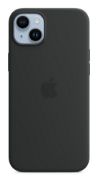 Image de Apple Coque en silicone avec MagSafe pour iPhone 14 Plus - Minuit - Noir (MW4Y3ZM/A)