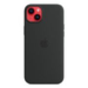 Image de Apple Coque en silicone avec MagSafe pour iPhone 14 Plus - Minuit - Noir (MW4Y3ZM/A)