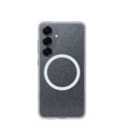 Image de OtterBox Symmetry Series with Magnets pour Samsung Galaxy S25, Stardust 3.0 - Transparent (77-97407)