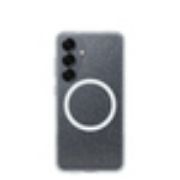Image de OtterBox Symmetry Series with Magnets pour Samsung Galaxy S25, Stardust 3.0 - Transparent (77-97407)