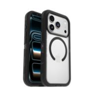 Image de OtterBox Defender Pro XT Clear Series pour Apple iPhone 17 Pro, transparente/noir - produits livrés sans emballage - Noir,Transparent (77-98518)
