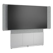Image de Middle Atlantic Products Support TV 190,5 cm (75") Gris, Argent, Blanc (FM-DS-6675FW-DD8W)