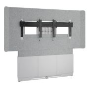 Image de Middle Atlantic Products Support TV 190,5 cm (75") Gris, Argent, Blanc (FM-DS-6675FW-DD8W)