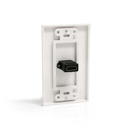 Image de StarTech.com Plaque de commutation et obturateur Blanc (HDMIPLATE)