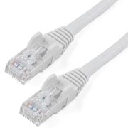 Image de StarTech.com câble de réseau Blanc 15,2 m Cat6 U/UTP (UTP) (N6PATCH50WH)
