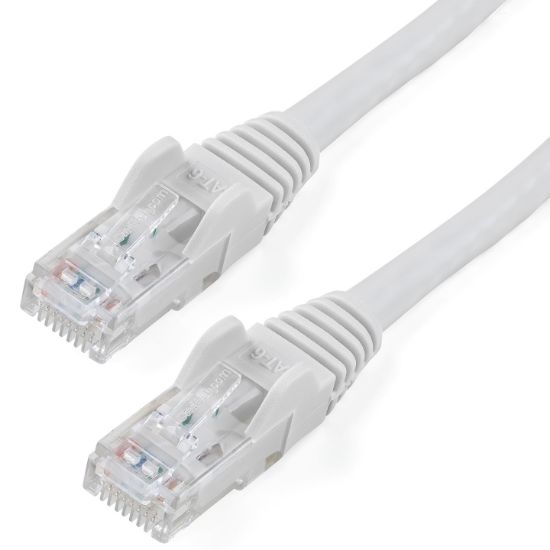 Image de StarTech.com câble de réseau Blanc 15,2 m Cat6 U/UTP (UTP) (N6PATCH50WH)