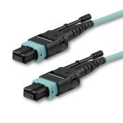 Image de StarTech.com câble InfiniBand et à fibres optiques 2 m MPO/MTP Couleur aqua (MPO12PL2M)