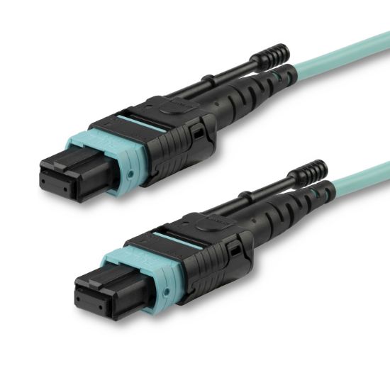 Image de StarTech.com câble InfiniBand et à fibres optiques 3 m MPO/MTP Couleur aqua (MPO12PL3M)