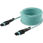 Image de StarTech.com câble InfiniBand et à fibres optiques 3 m MPO/MTP Couleur aqua (MPO12PL3M)