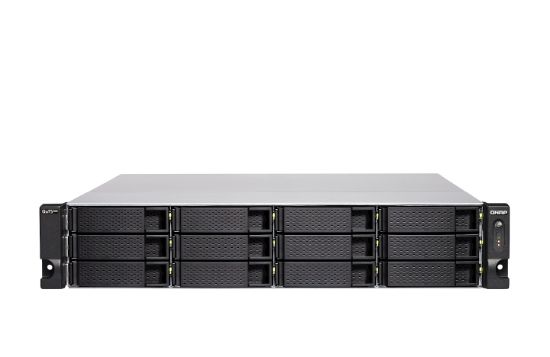 Image de QNAP TS-h1283XU-RP NAS Rack (2 U) Intel Xeon E E-2136 32 Go DDR4 0 To QuTS hero Noir (TS-H1283XU-RP-E2136-32G)