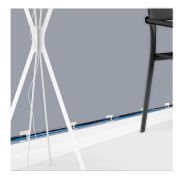 Image de StarTech.com support d'attache-câble Blanc Nylon 100 pièce(s) (CBMCTM3)