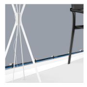 Image de StarTech.com support d'attache-câble Blanc Nylon 100 pièce(s) (CBMCTM3)