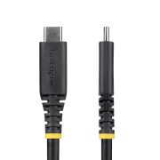 Image de StarTech.com Câble USB 4 de 2 m, 20 Gbps, Câble USB-C Certifié USB-IF, PD EPR 240 W, DP 1.4 4K 120 Hz, Gaine TPE, Cordon USB-C Noir (CC2M20GUSB4TP)