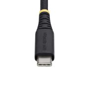 Image de StarTech.com câble USB USB 2.0 0,3 m USB C 0,48 Gbit/s 60 W Noir (USB2CC30CMNCBR)
