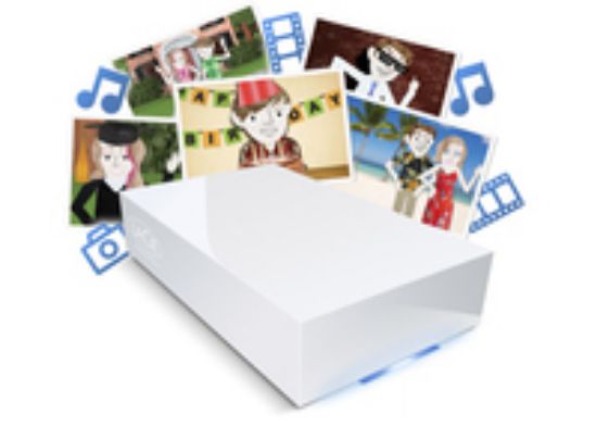 Image de LaCie CloudBox 3TB Ethernet/LAN Blanc (9000344EK)