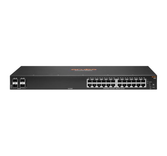 Image de HP E 6100 24G 4SFP+ Switch - Noir (JL678A#ABB)
