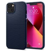 Image de SPIGEN iPhone 13 Case Liquid Air, navy blue - Bleu (ACS03520)