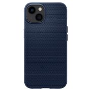 Image de SPIGEN iPhone 13 Case Liquid Air, navy blue - Bleu (ACS03520)