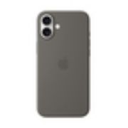 Image de Apple Coque en silicone avec MagSafe pour iPhone 16 Plus - Gris minéral - Gris, Couleur de la pierre (MYYC3ZM/A)