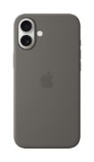Image de Apple Coque en silicone avec MagSafe pour iPhone 16 Plus - Gris minéral - Gris, Couleur de la pierre (MYYC3ZM/A)