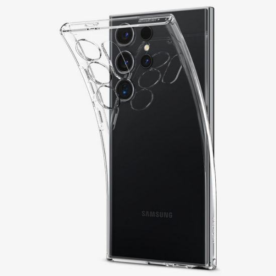 Image de SPIGEN Liquid Crystal Backcover Samsung Galaxy S24 Ultra - Crystal Clear - Transparent (ACS07283)