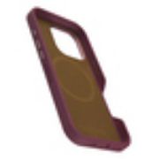 Image de OtterBox Symmetry Series Cactus Leather pour MagSafe pour iPhone 16 Pro, Maroon Bells - Rouge (77-96313)