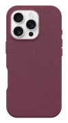 Image de OtterBox Symmetry Series Cactus Leather pour MagSafe pour iPhone 16 Pro, Maroon Bells - Rouge (77-96313)
